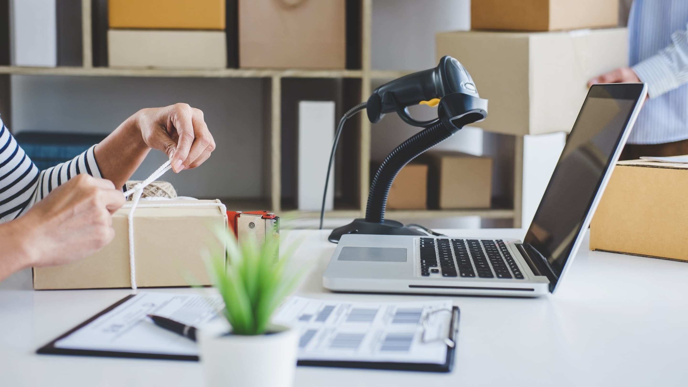 Small business connected with private 5G broadband