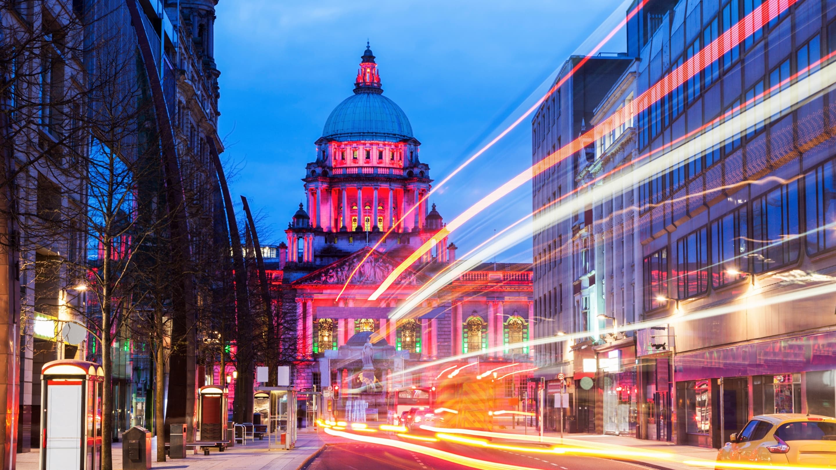 Private 5G network coverage across a UK city centre