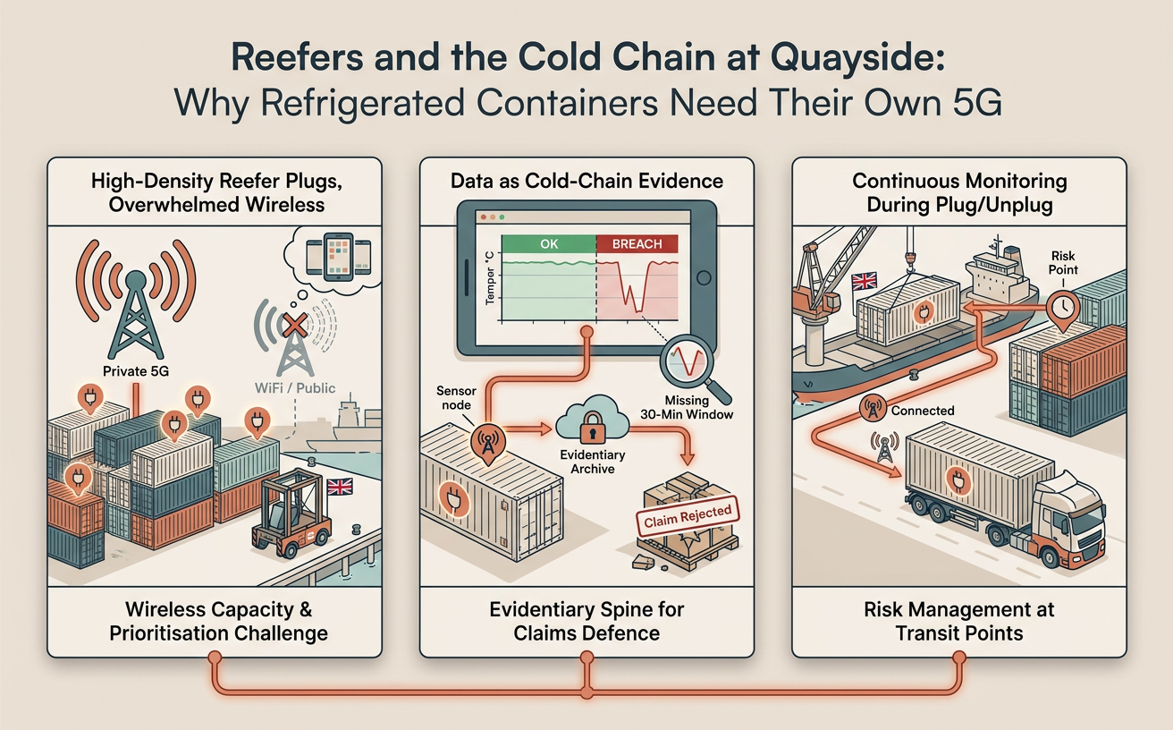 Private 5G for Quayside Reefer Containers | Aerix